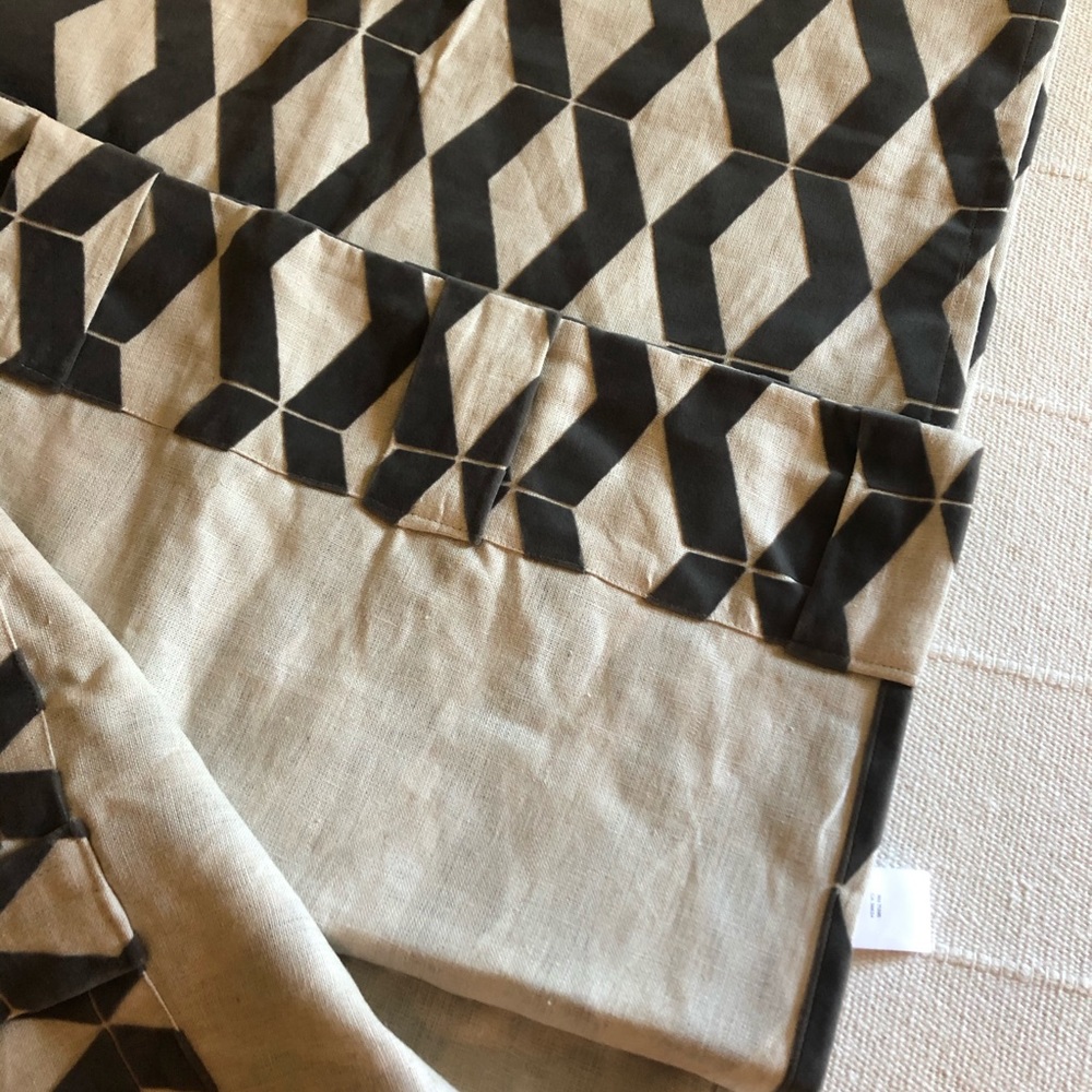 West elm curtain set!